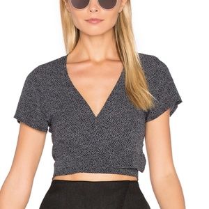 Lisakai Polka Dot Tie Top